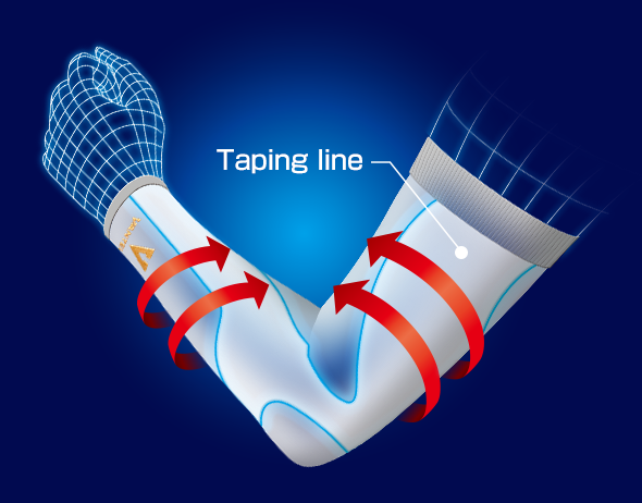 Taping line